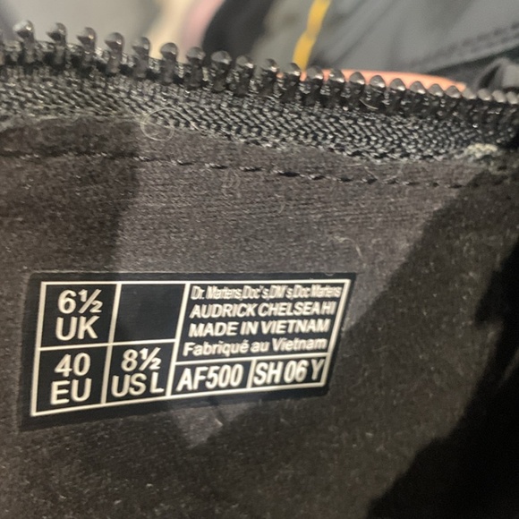 Dr.Martens bottes noires be-materials - Picture 6 of 8